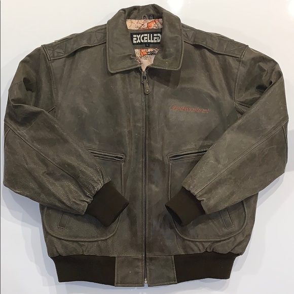 Vintage Budweiser Leather Jacket